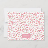 ラグドール猫パーソナライズされた文房具 ノートカード (裏面)