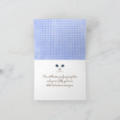 ラグドール猫ペットケアありがとう サンキューカード (内部)