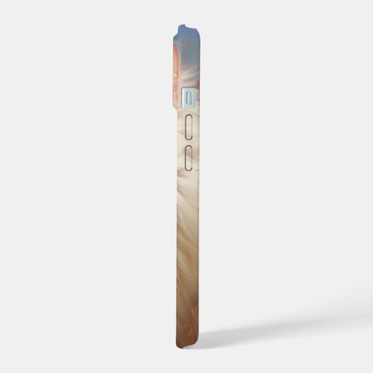 ラグドール猫 iPhone 15ケース (左側面)