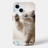 ラグドール遊の子猫とシャボン玉 Case-Mate iPhoneケース (裏面)
