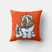 ラグドール・キャット・オール・ドルアップ クッション (裏面)