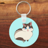 ラグドール キーホルダー (正面)