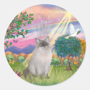 ラグドール (ブルーポイント) - クラウドエンジェル ラウンドシール