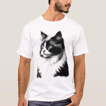 ラグドール 猫 メンズTシャツ