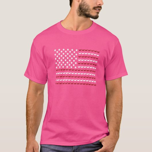 ラグドール 7月4日 猫の足跡 Tシャツ (正面)