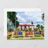 ラグナにあるマグダレナの歴史的市庁舎 ポストカード (正面/裏面)