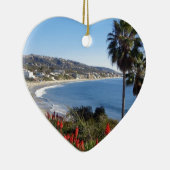 ラグナのビーチカリフォルニア セラミックオーナメント (右)