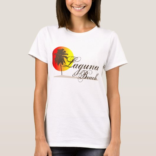 ラグナのビーチカリフォルニア Tシャツ (正面)