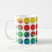 ラグナのビーチ コーヒーマグカップ (左)