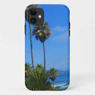 ラグナのヤシの木および海の至福 iPhone 11 ケース
