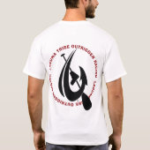 ラグナの種族の競争のロゴ Tシャツ (裏面)