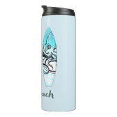 ラグナビーチカリフォルニアサーフボード タンブラー (回転右)