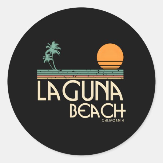 ラグナビーチカリフォルニアサーフ ラウンドシール (正面)