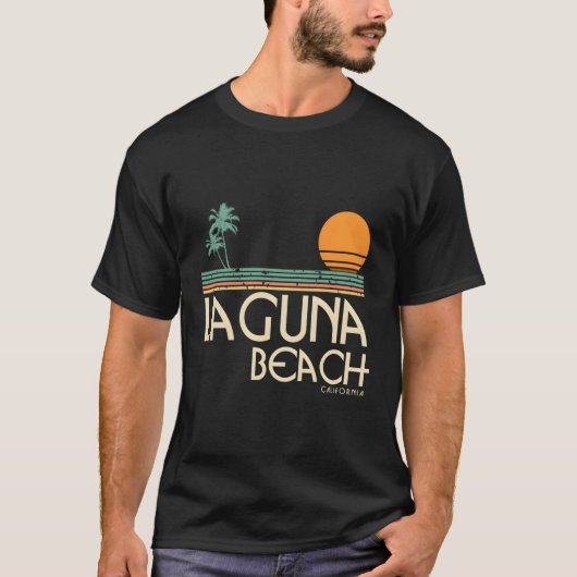 ラグナビーチカリフォルニアサーフ Tシャツ (正面)