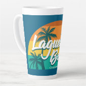 ラグナビーチカリフォルニア カフェラテマグ (左アングル)