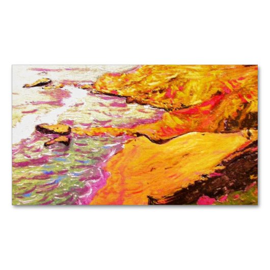 ラグナビーチコーブ マグネット名刺 (正面)