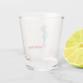 ラグナビーチショットガラス ショットグラス (裏面)