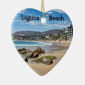 ラグナビーチホリデイハート セラミックオーナメント (右)