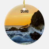 ラグナビーチ2面 セラミックオーナメント (裏面)