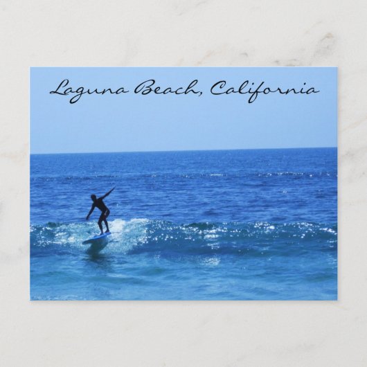 ラグナビーチ（カリフォルニア） ポストカード (正面)