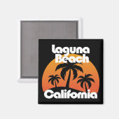 ラグナビーチ，カリフォルニア マグネット (正面/裏面)