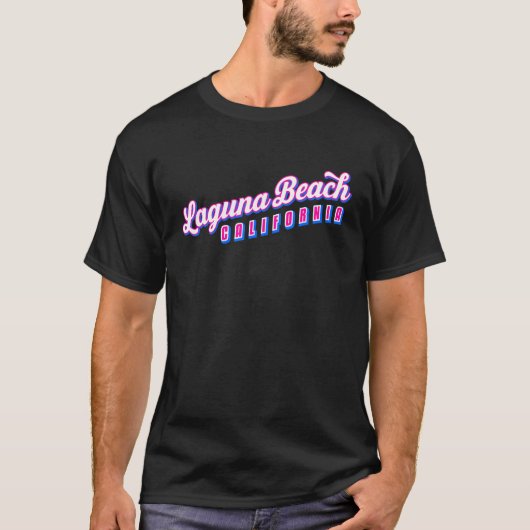 ラグナビーチCA Tシャツ (正面)
