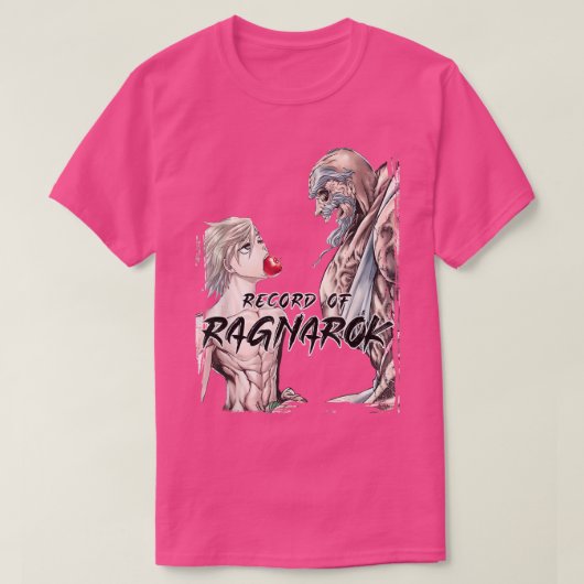 ラグナロアニメファッションの記録 Tシャツ (デザイン正面)