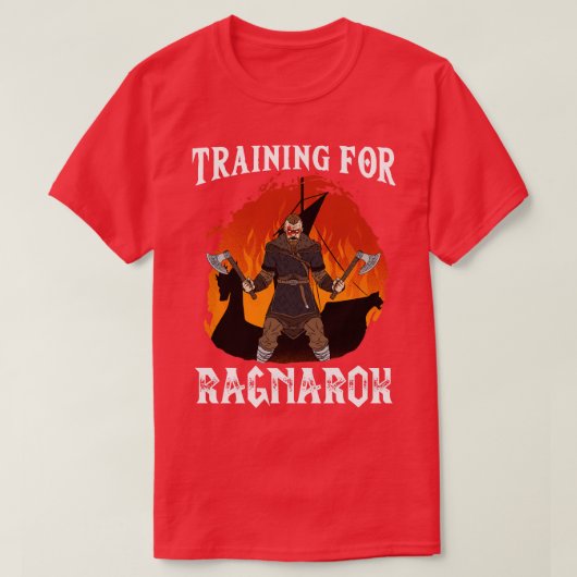 ラグナロクのトレーニング6 Tシャツ (デザイン正面)