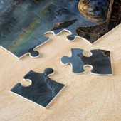 ラグナロク後の新世界を創造するオーディン ジグソーパズル (側面)