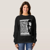 ラグナーロスブロクバイキング引用文ノベルティグラフィック スウェットシャツ (正面フル)