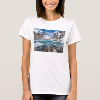 ラグナDe Los Tresおよび山Fitzroy Tシャツ