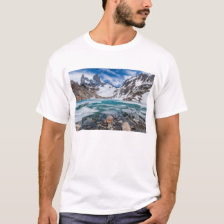 ラグナDe Los Tresおよび山Fitzroy Tシャツ