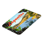 「ラグニタスでの瞑想」はがき – マグネインスパイアット マグネット (左側)