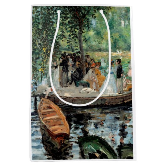 ラグヌイレアウグストルノアール ミディアムペーパーバッグ (正面)