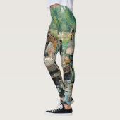 ラグヌイレアウグストルノアール レギンス (左)