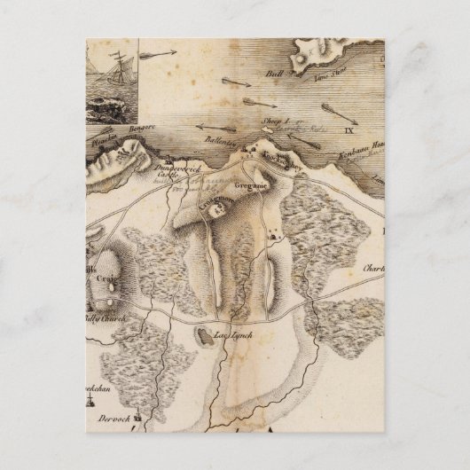 ラグハーリー・アントリム ポストカード (正面)