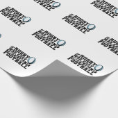 ラグビもしーは簡単だ、彼らはサッカーと呼ぶだろう ラッピングペーパー (角)