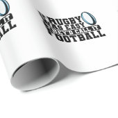 ラグビもしーは簡単だ、彼らはサッカーと呼ぶだろう ラッピングペーパー (ロールコーナー)