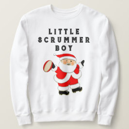 ラグビーおもしろいグクリスマスホリデー スウェットシャツ