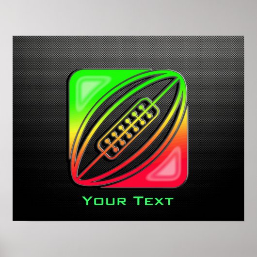 ラグビーお洒落ビー ポスター (正面)