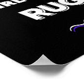 ラグビーが大好きな女の子を甘く見てはいけない ポスター (角)