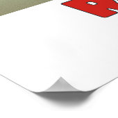 ラグビーが提供 – ラグビー絵画ズプリント ポスター (角)