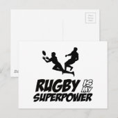 ラグビーすごいビー ポストカード (正面/裏面)