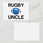 ラグビーのおじさん 名刺 (正面/裏面)