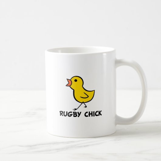 ラグビーのひよこのマグ コーヒーマグカップ (右)