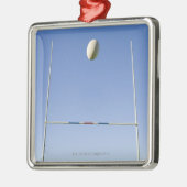 ラグビーのゴール メタルオーナメント (左)