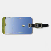 ラグビーのゴール ラゲッジタグ (正面横)