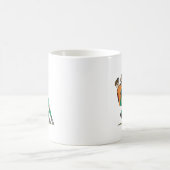 ラグビーのタックル2 コーヒーマグカップ (中央)