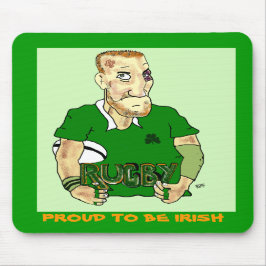 ラグビーのマウスパッド マウスパッド