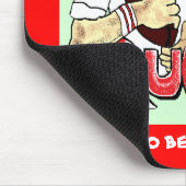 ラグビーのマウスマット マウスパッド (コーナー)